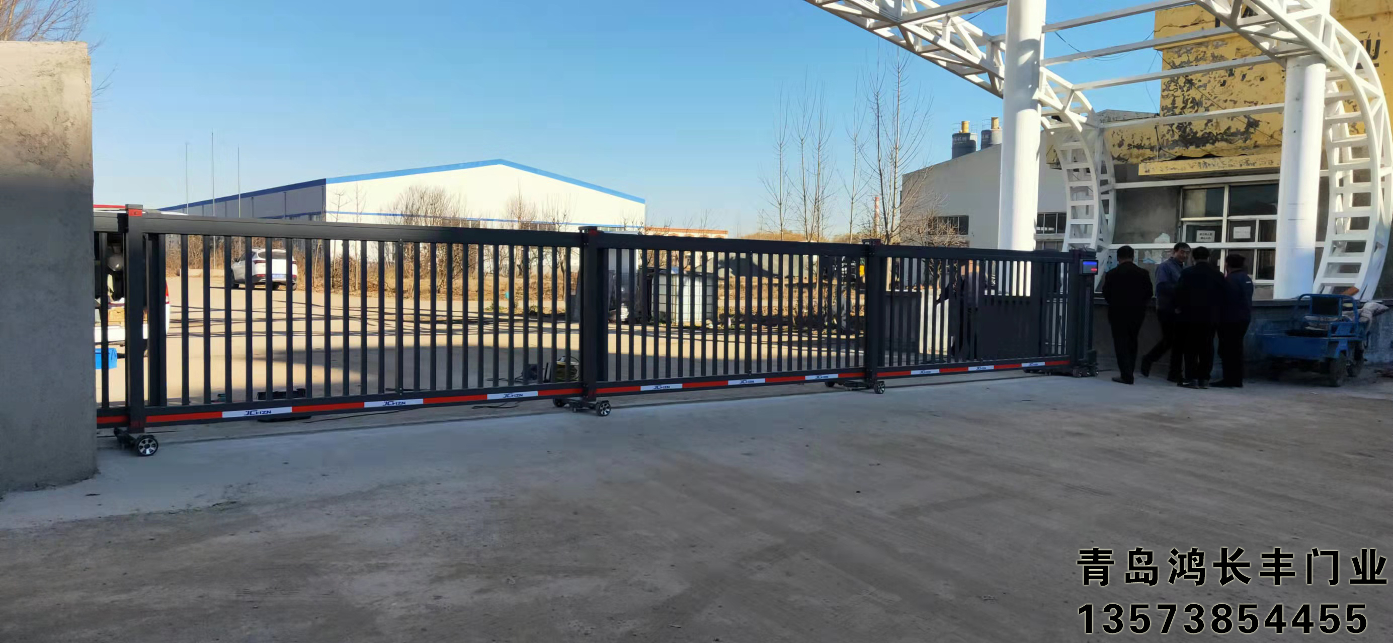 莱西振宇钢构承建项目智能分段门
